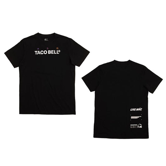 TACO BELL 🌮🔔 Employee Unisex Short Sleeve Screen Print LIVE MAS NiB Uniform