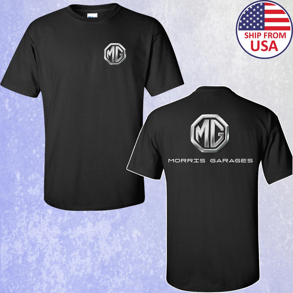 MG Car Morris Garages British Car Men's Black Size S-5XL