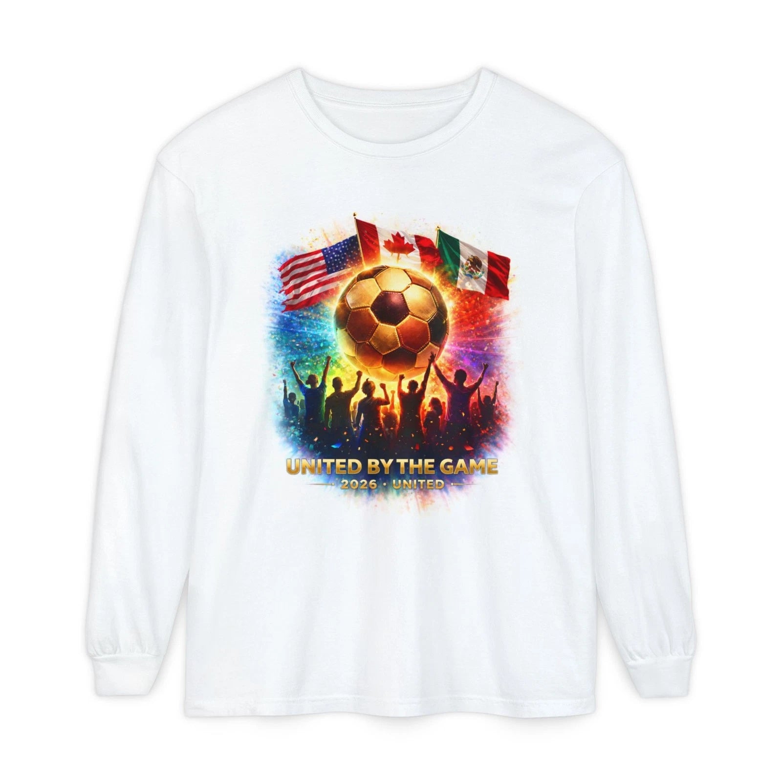 World Cup 2026 United by the Game Soccer Long Sleeve Tee