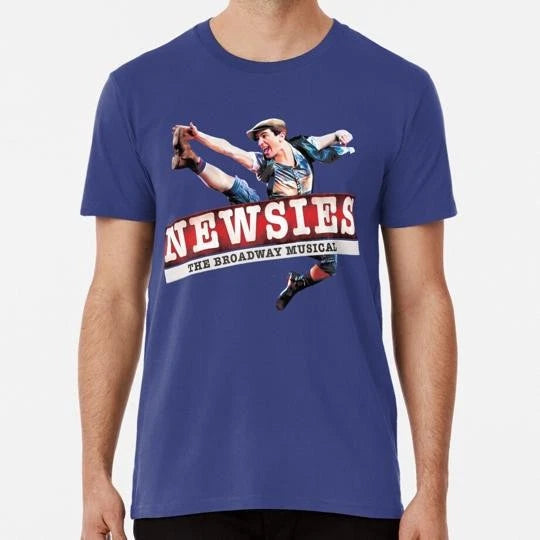 Newsies tours Logo S to 5XL Made in the USA T-Shirt