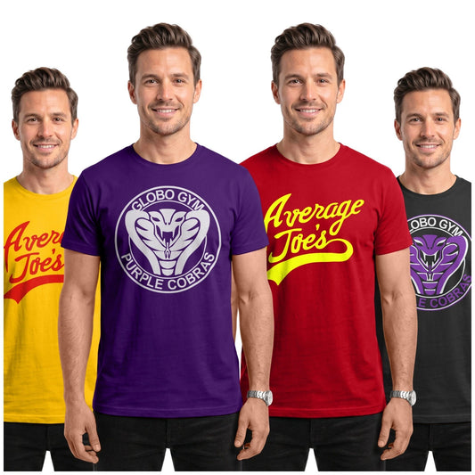 Dodgeball Inspired T-Shirts | Average Joe's Gym Movie Purple Fancy Dress Tee