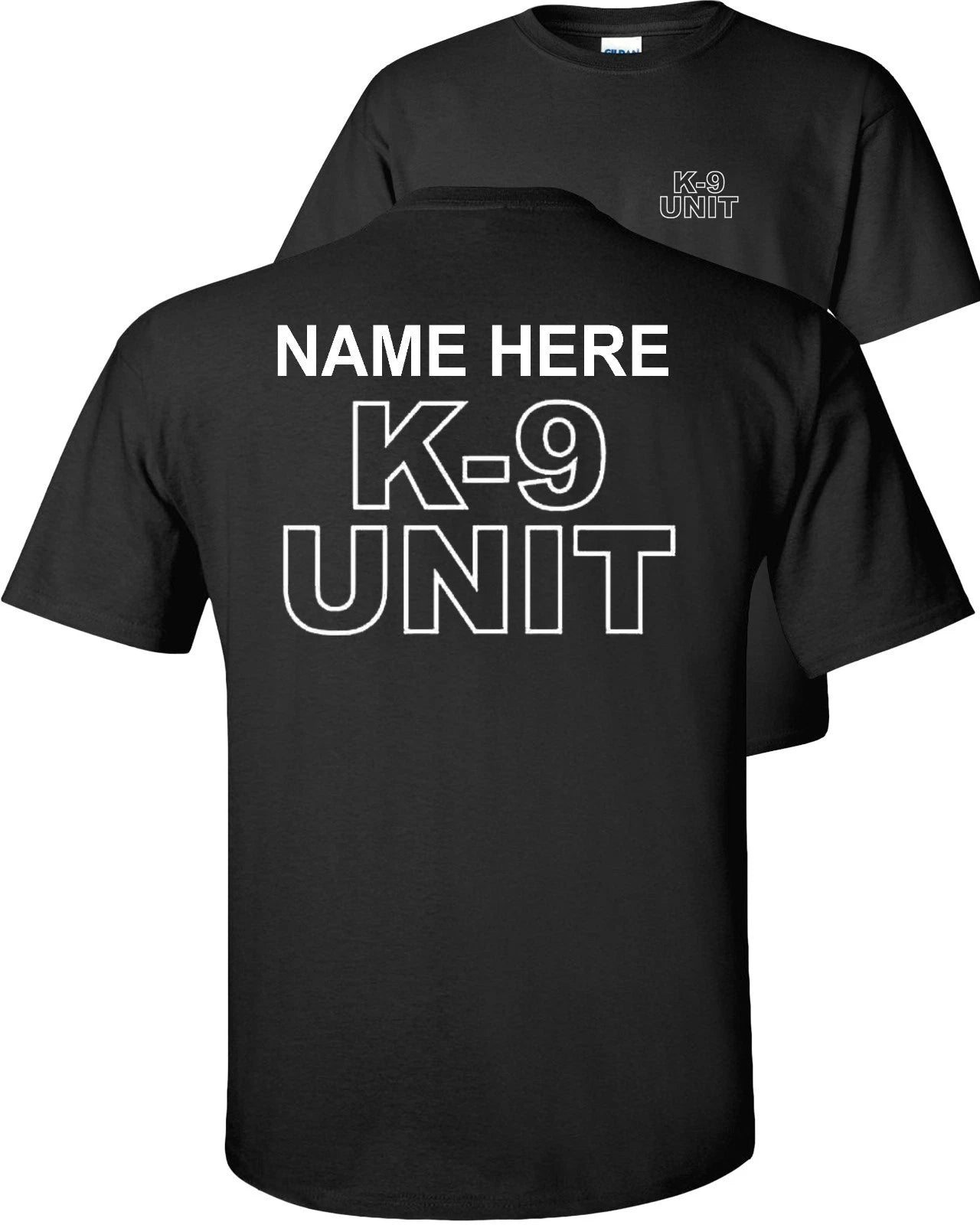 Custom Police K-9 Unit T-Shirt