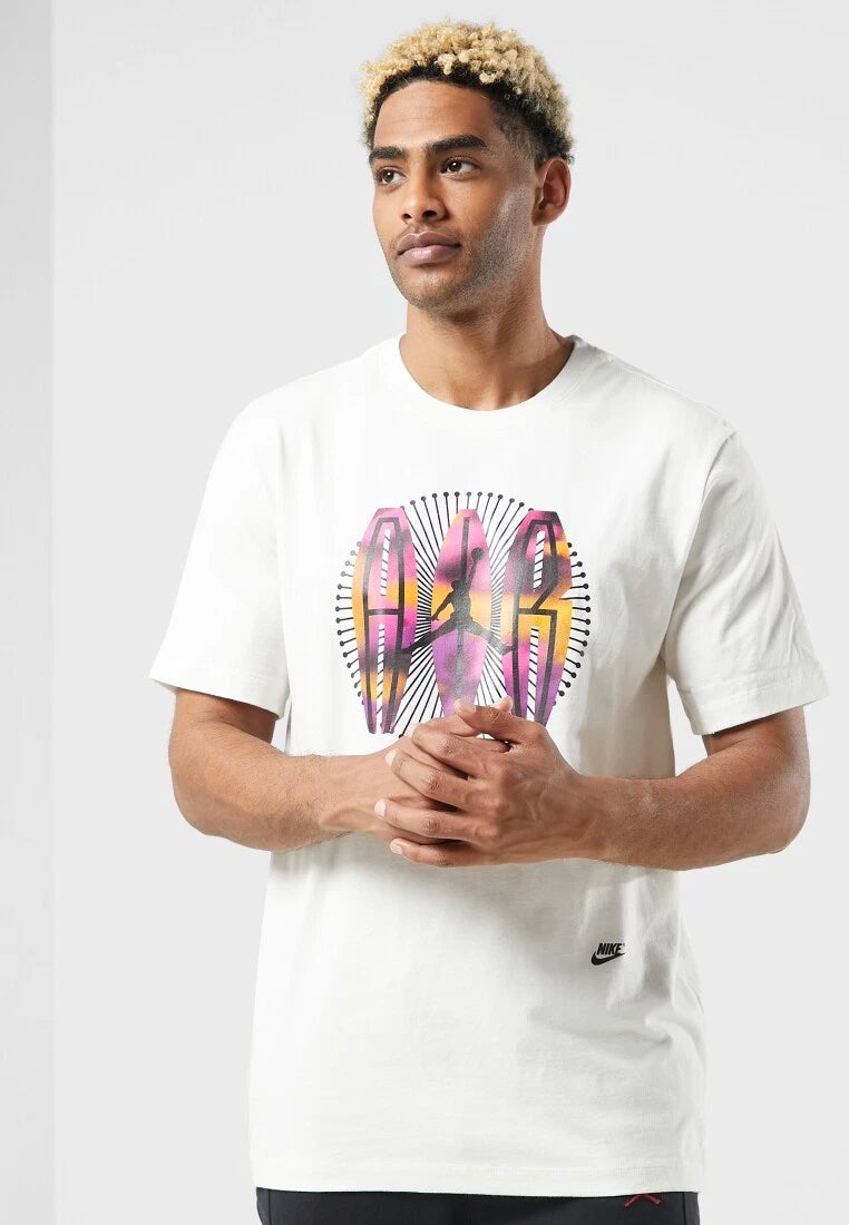 NEW TAGGED RETRO NIKE JORDAN PLAIN TOP TEE T-SHIRT STAND FIT HALF SLEEVE JUMPAN