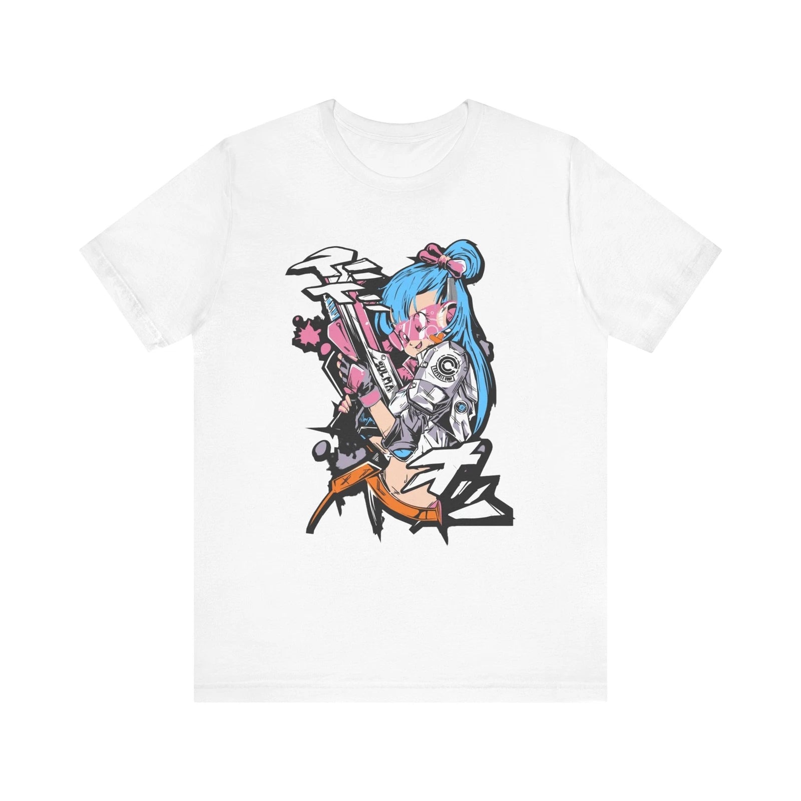 Bulma Corps, D.B.Z Anime T Shirt, Unisex