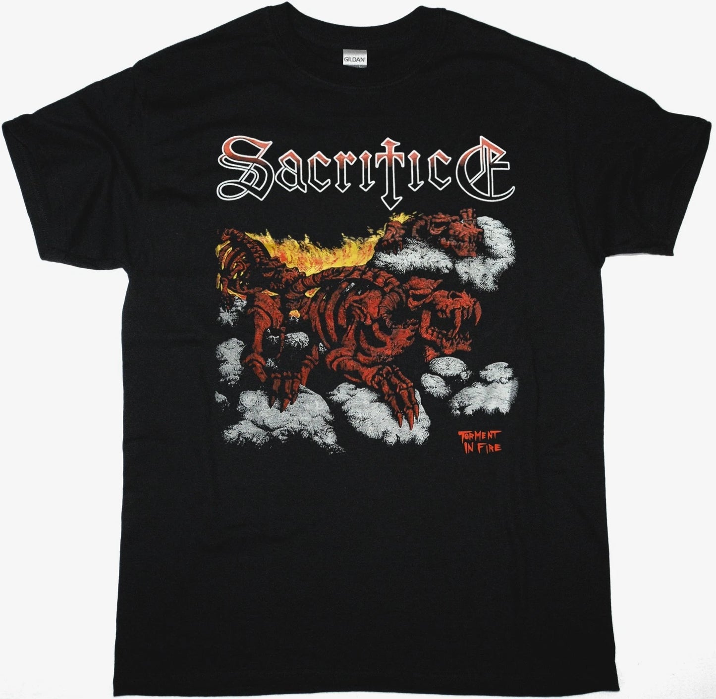 SACRIFICE TORMENT IN FIRE T-SHIRT  TARIFFS INCLUDED