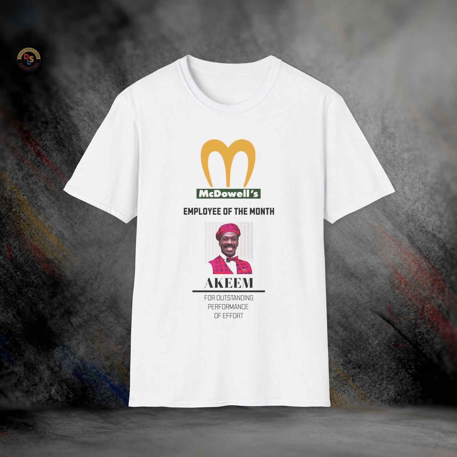 McDowell's Employee Month Coming to America T-Shirt | Softstyle Tee