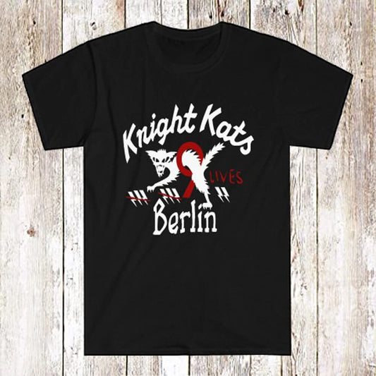 Knight Kats Men's Black Size S-5XL