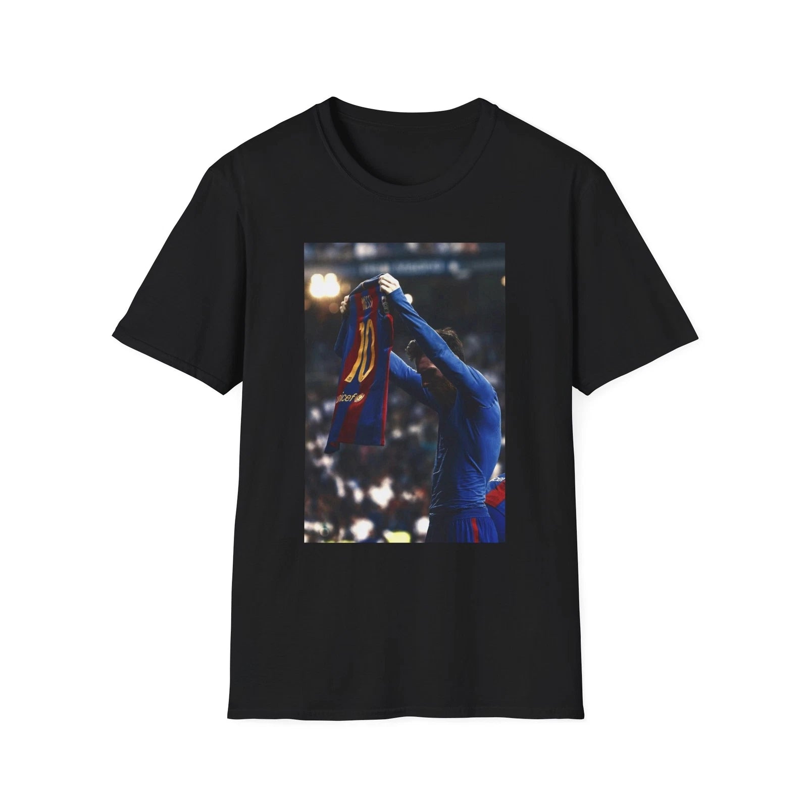 Messi Graphic T-Shirt, The GOAT Shirt, FC Barcelona, Soccer Fan Gift