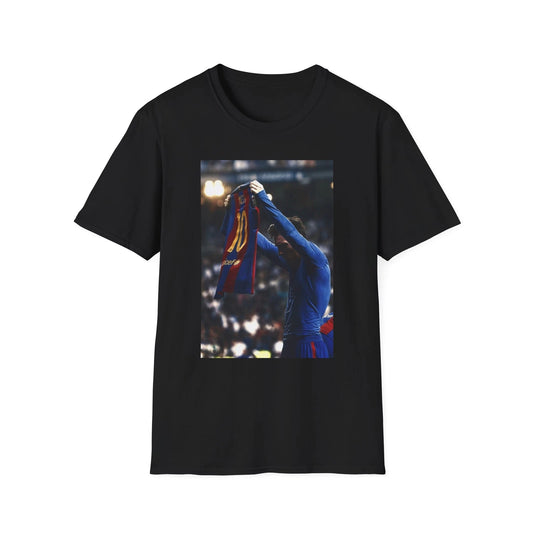 Messi Graphic T-Shirt, The GOAT Shirt, FC Barcelona, Soccer Fan Gift
