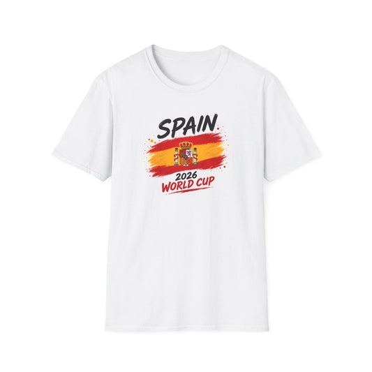 Spain World Cup 2026 T-Shirt | Spanish Flag Soccer Design