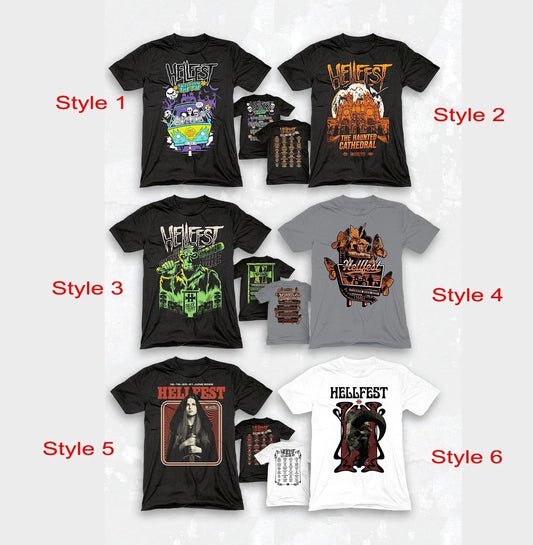 Hellfest 2026 Clisson France On June 18 To June 21 T-Shirt