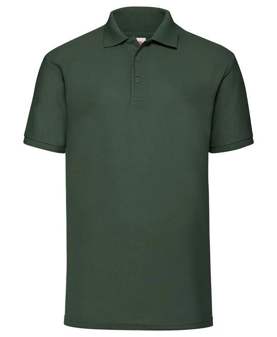 Personalised Custom Fruit of the Loom 65/35 Polo Casual Short Sleeve Work SS402