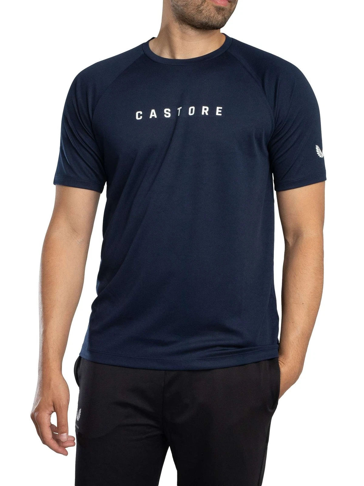 Castore Men's Raglan T-Shirt, Blue