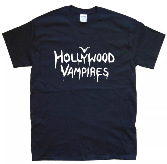 HOLLYWOOD VAMPIRES new T-SHIRT sizes S M L XL XXL colours black white