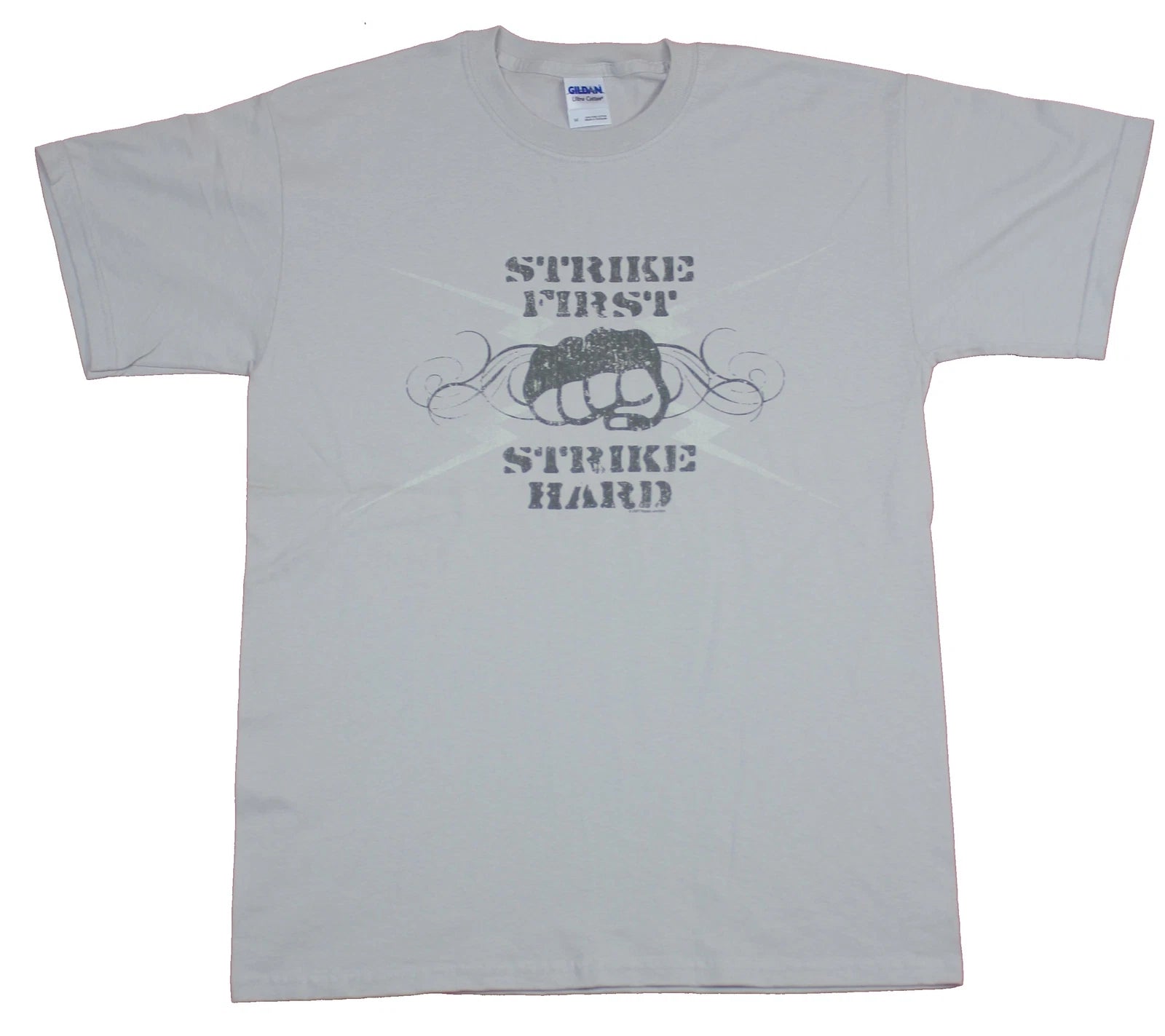 Karate Kid Mens T-Shirt  - Cobra Kai Strike Hard Simple Fist