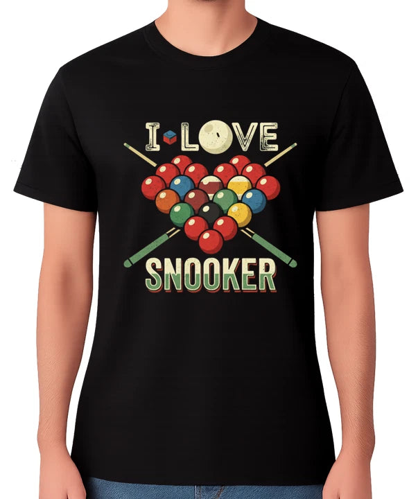 I Love Snooker Unisex T-Shirt