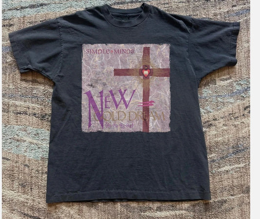 Simple Minds New Gold Dream (81–82–83–84) Unisex Black T-shirt Size S-5XL