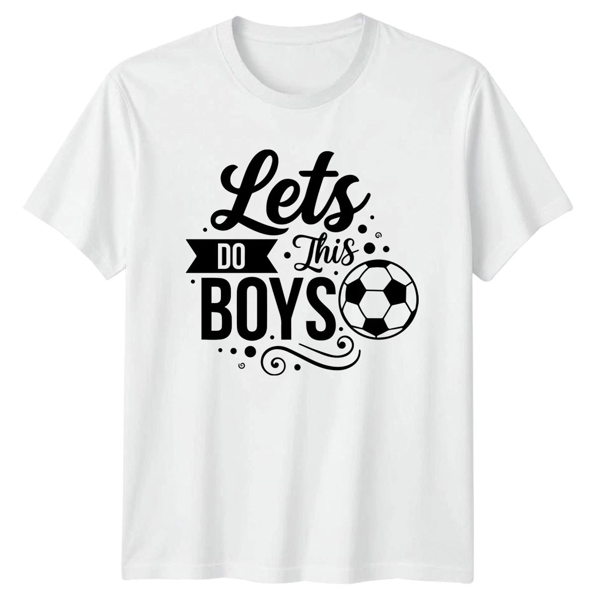 Lets Do This Boys Mens T-Shirt Boys Soccer Soccer Gift For Him