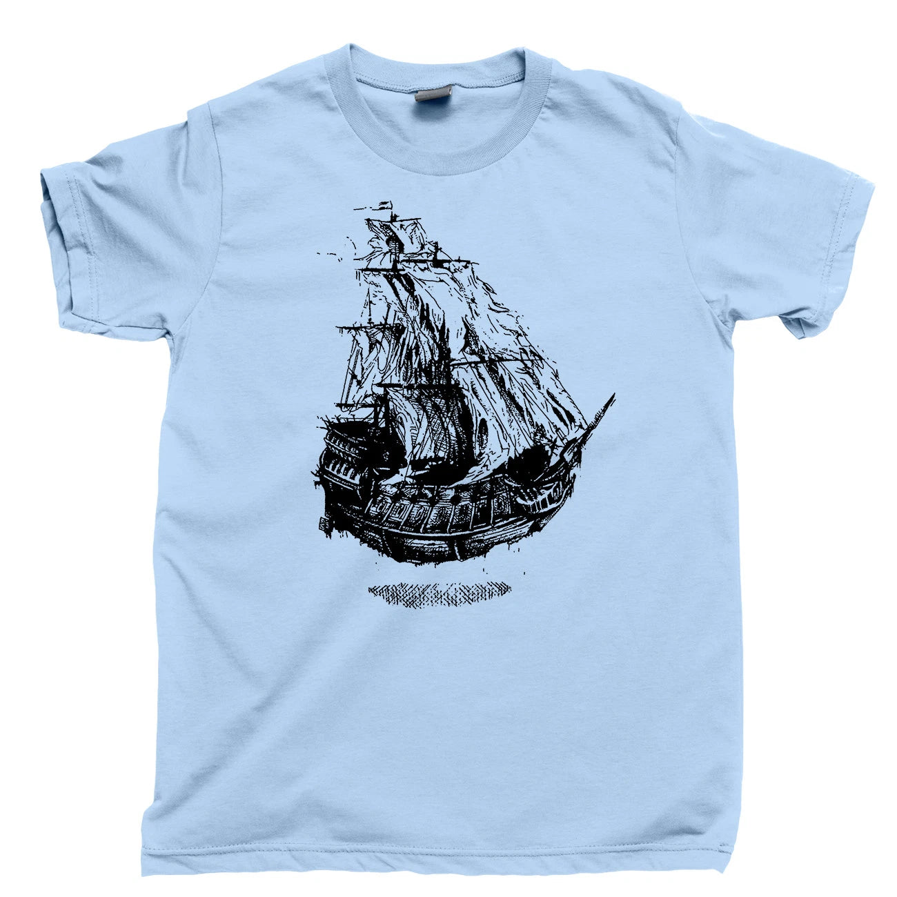 Flying Dutchman T Shirt Davy Jones Locker Shipwreck Sailors Sail Oceans Seas Tee