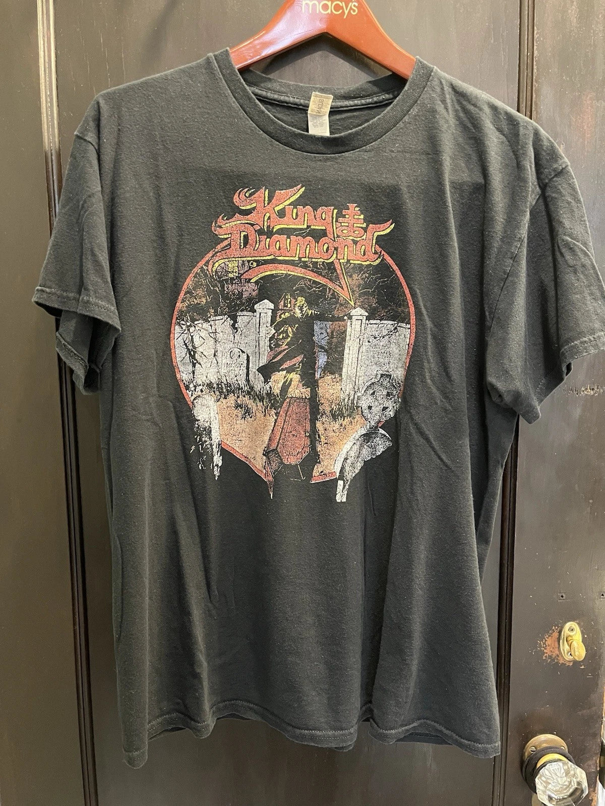King Diamond Conspiracy Shirt. Large. Preowned. Good Condition.