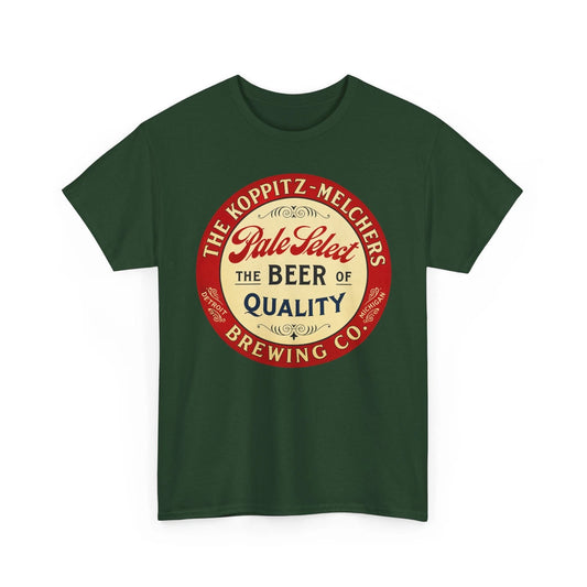 Koppitz-Melchers Brewing Co Detroit MI Pale Select Beer Retro Breweriana T-Shirt