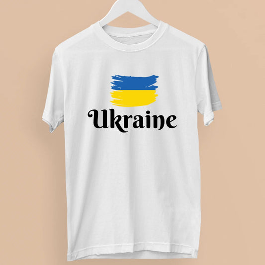 Stand with Ukraine Vintage Peace Love Support T-Shirt Ukraine Flag Public Gifts
