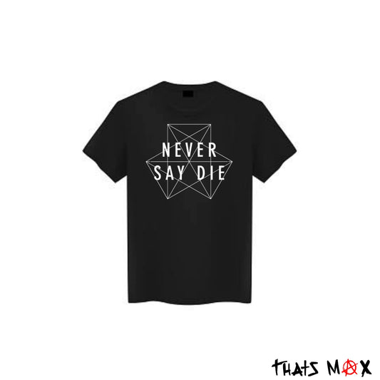 Never Say Die Records Logo Tee Shirt