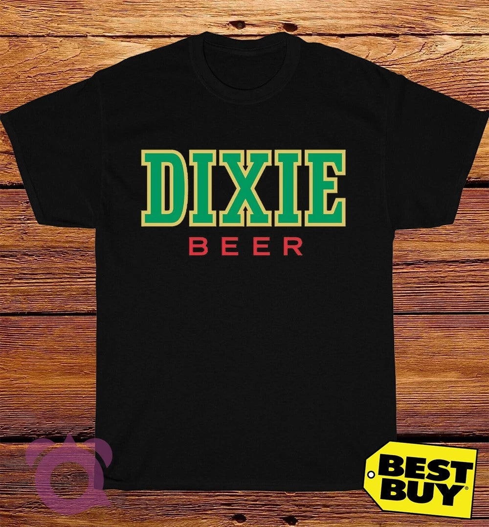 New Dixie Brewing Beer Logo Men's Funny T-Shirt Made In USA Size S to 5XL
