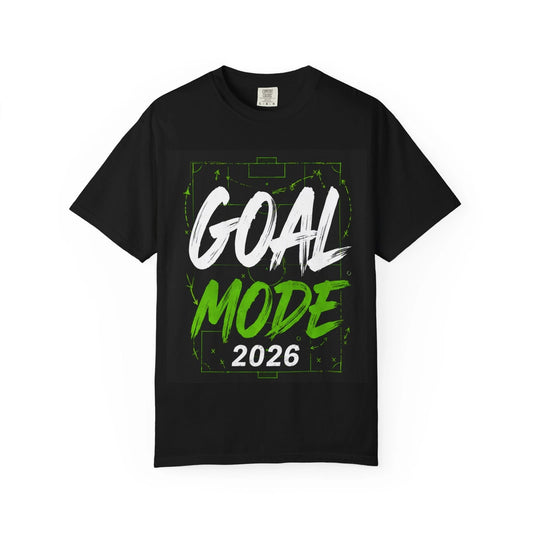 Goal Mode 2026 T-Shirt | Soccer Pitch Graphic