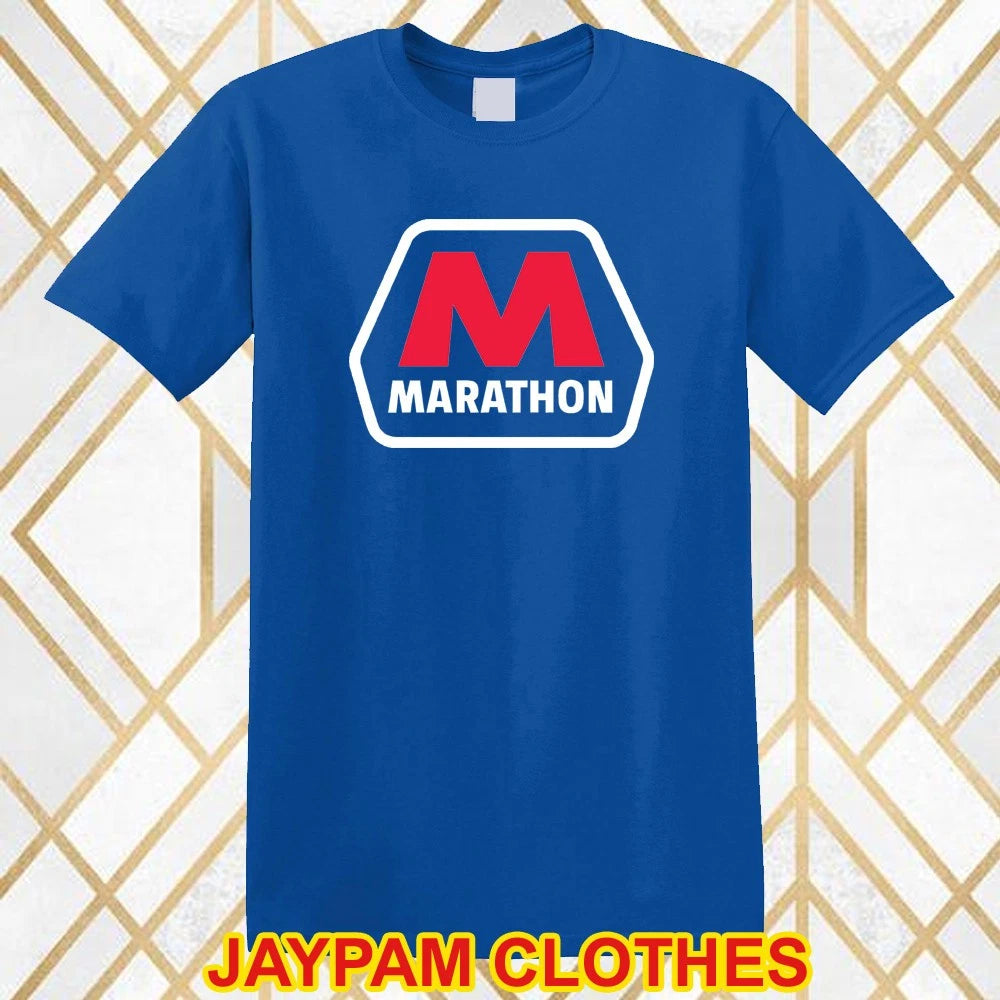 Marathon Oil Gas Racing Tuner Car Men's Blue Size S - 5XL