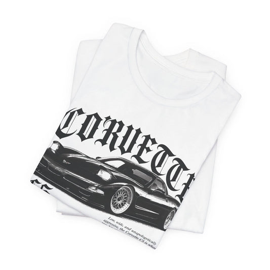 Corvette C5 car illustration T-Shirt | Classic sports car tee