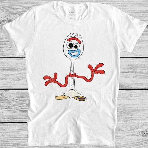 Happy Forky Parody Cool Gift  Saying Hilarious Vintage Funny Tee T Shirt 4043