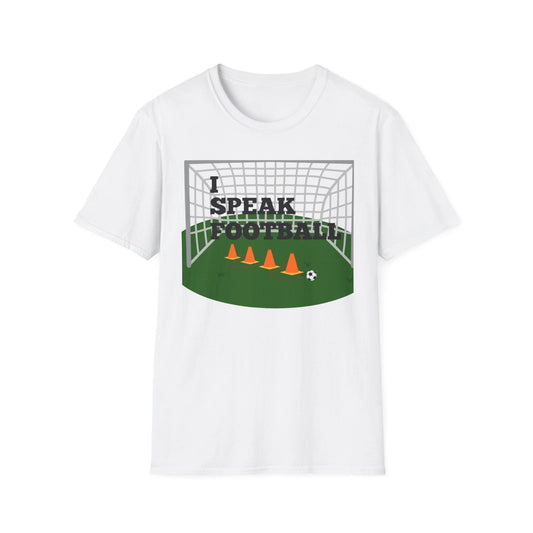 I Speak Football Shirt — Soccer Fan Language Tee | Match Day Culture Graphic