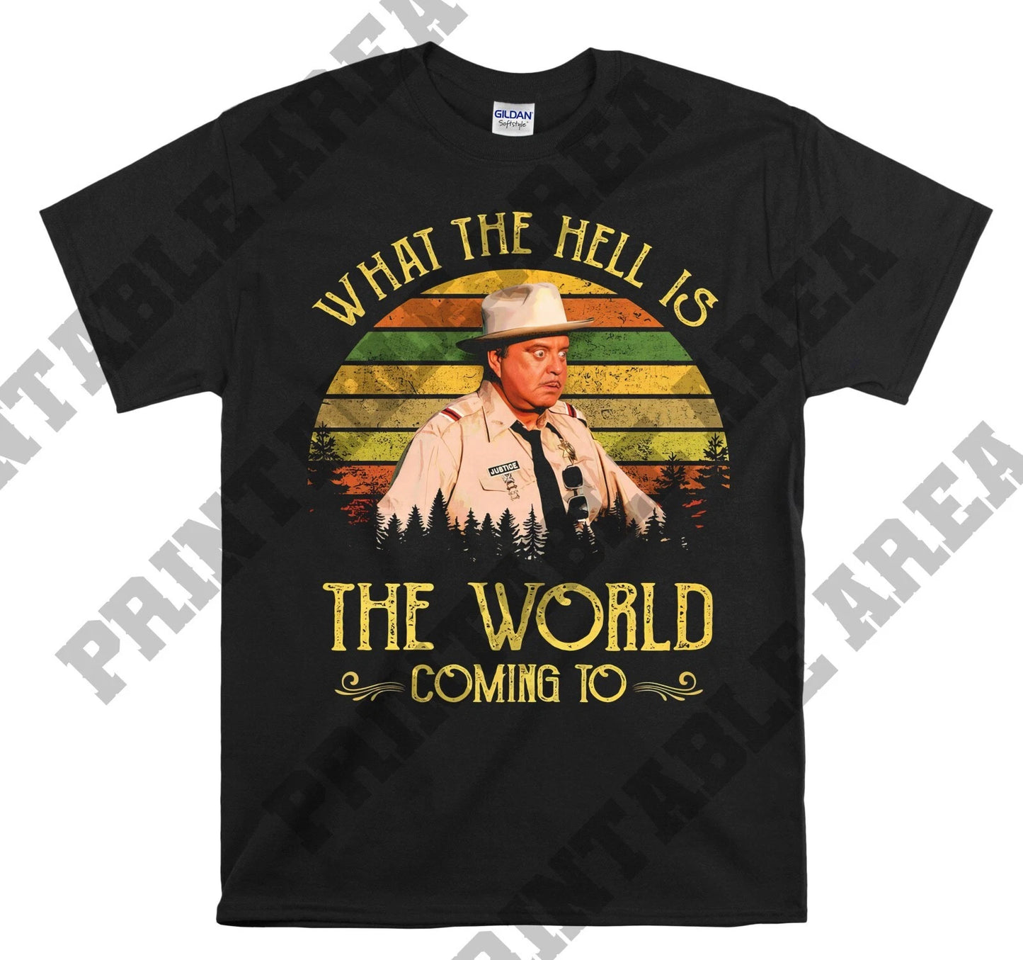 Buford T Justice What The Hell Is The Movie Hoodie Tshirt Men Women Unisex MO72