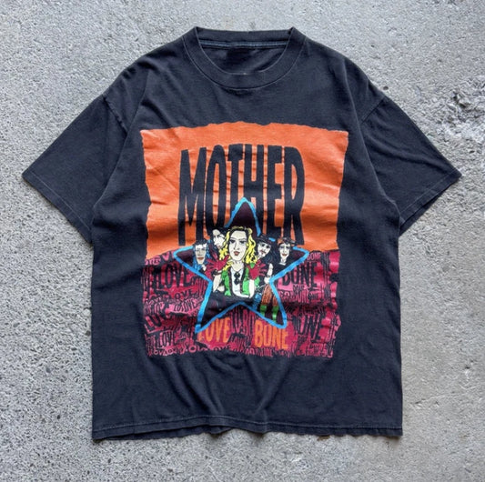 Vintage 1990 Mother Love Bone Stardog Champion Brockum Band T-Shirt S-5XL