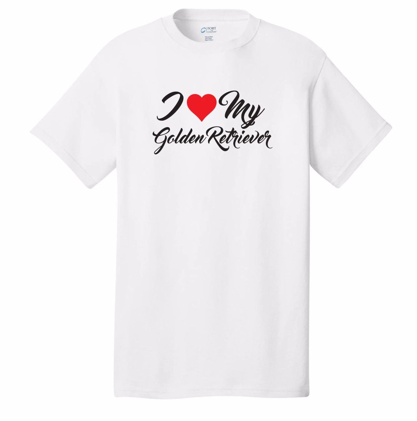 I Love My Golden Retriever American Kennel Club ASPCA shelter adoption breeds