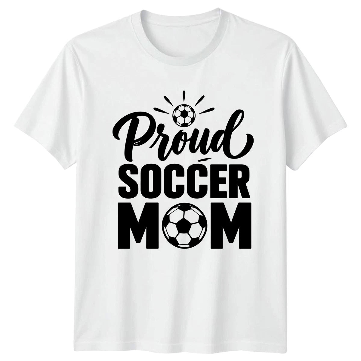 Proud Soccer Mom Womens T-Shirt Soccer Mom Soccer Mothers Day Gift For Her
