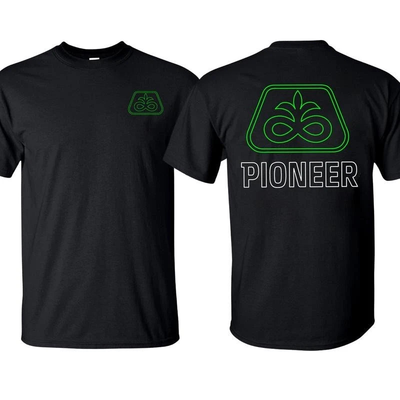 Pioneer Seed Men's T-shirt Tractor Agriculture Cotton Short Sleeve T-Shirt 100%