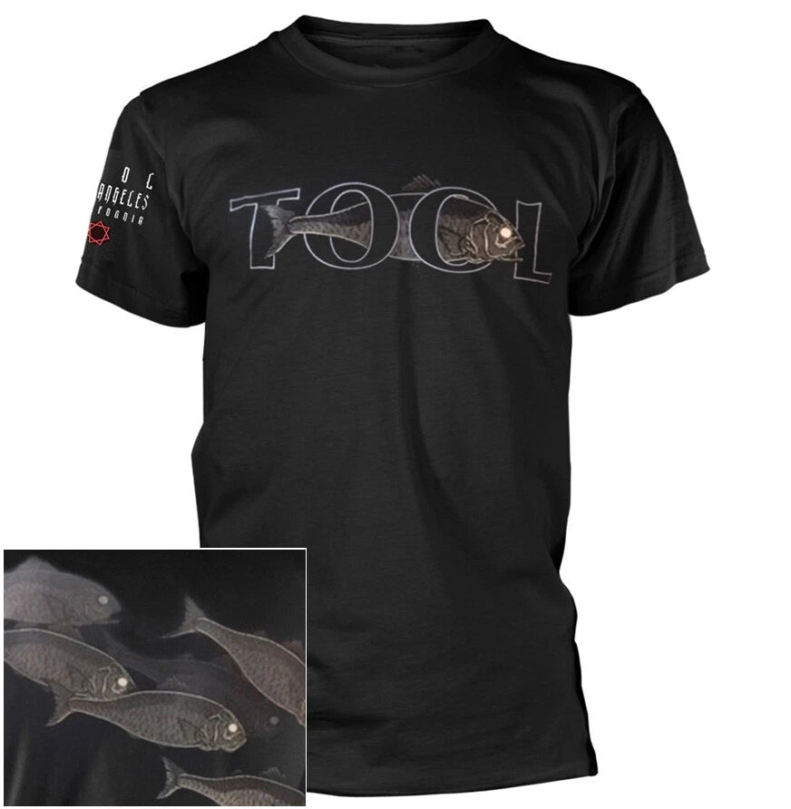 Tool Fish Shirt S M L XL XXL T-shirt Official Band Tshirt