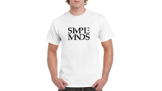 MENS.. SIMPLE MINDS.. WATERFRONT.. MUSIC RETRO GIFT TSHIRT