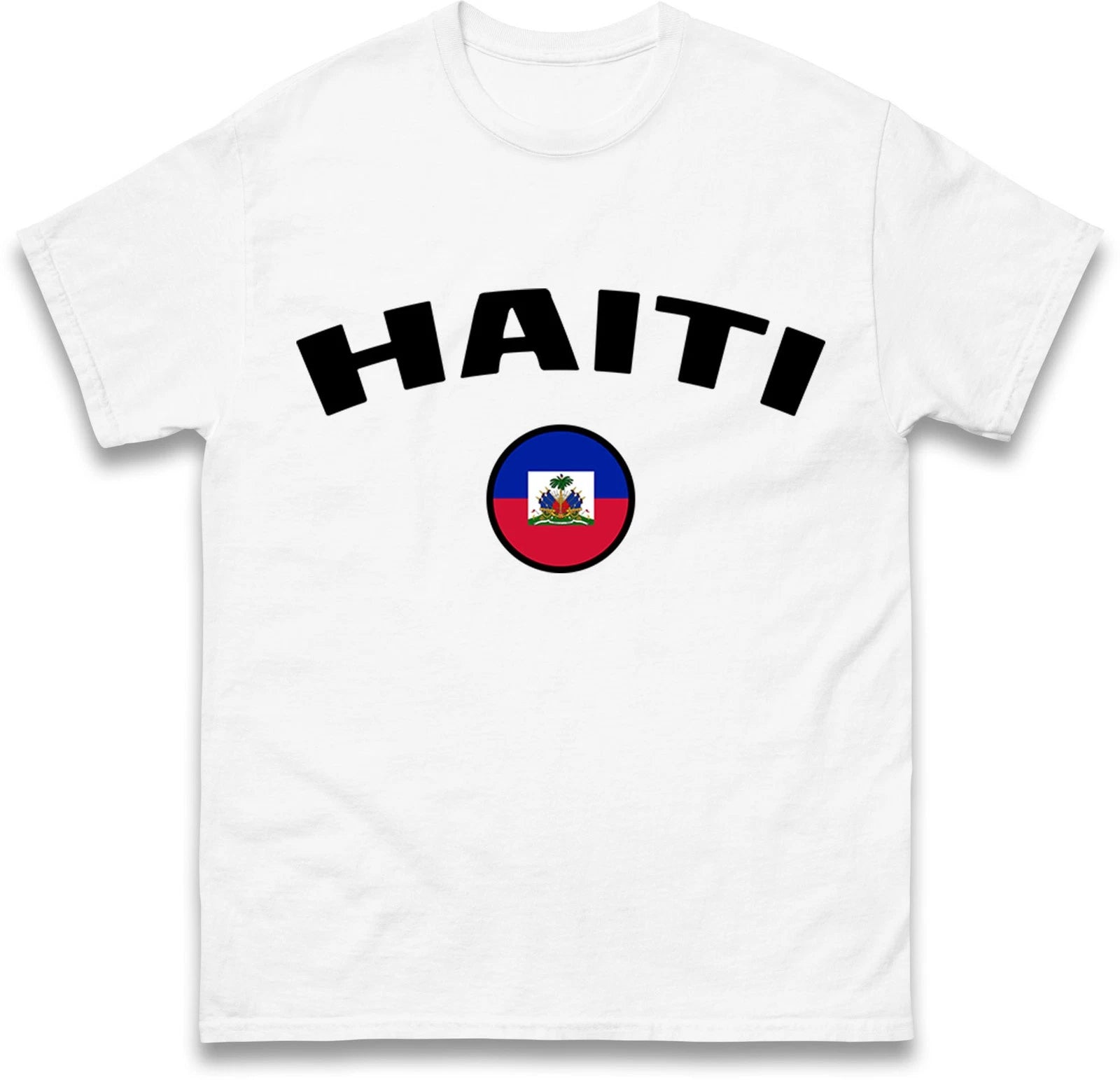 Haiti football T Shirt, Personalised football Tee, Custom Name and Number Top