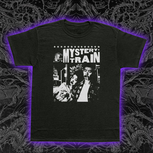 Mystery Train T-Shirt 1989 Cult Indie Film Tee Jim Jarmusch Graphic Shirt