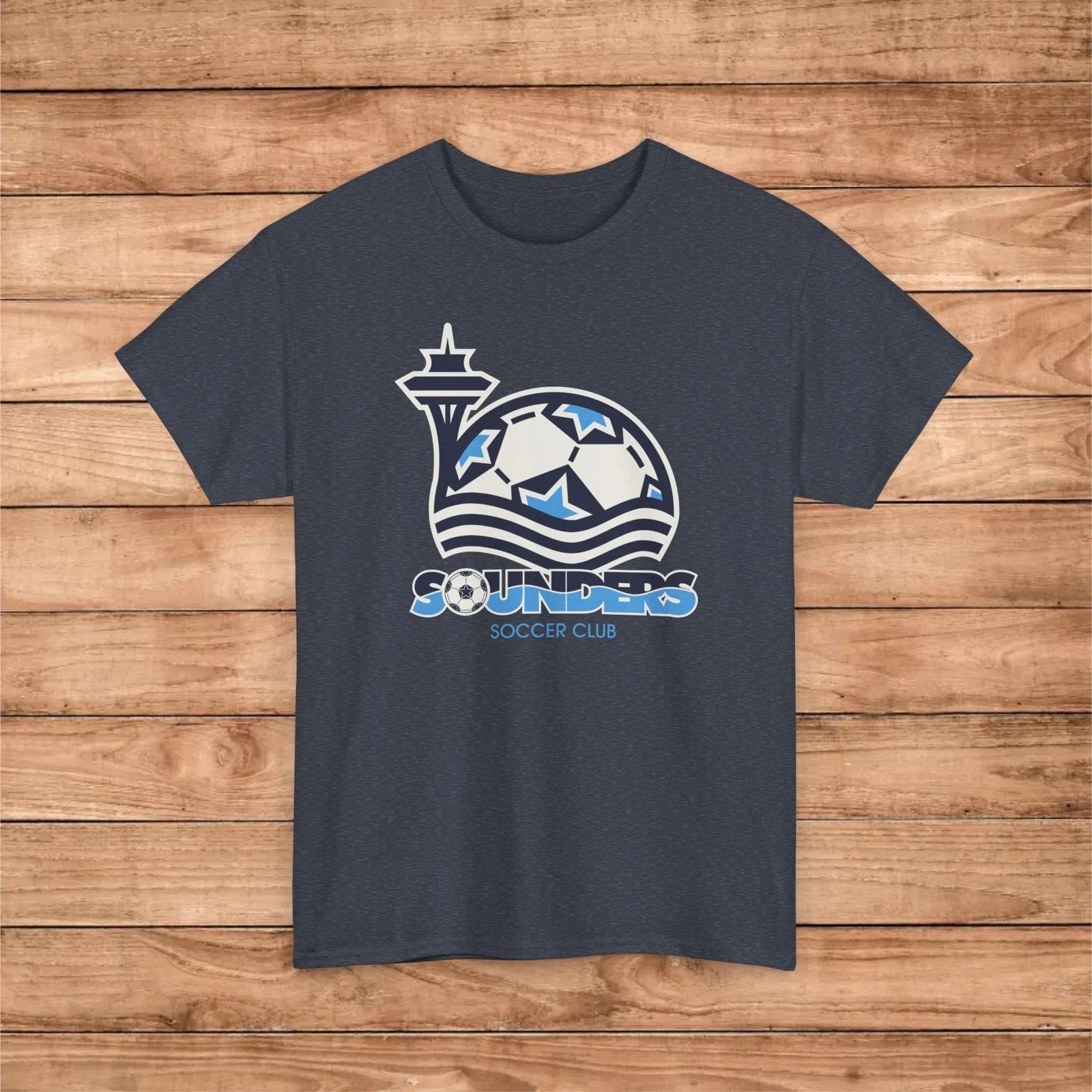 Seattle Sounders 1983 Vintage Soccer Premium Unisex T-Shirt