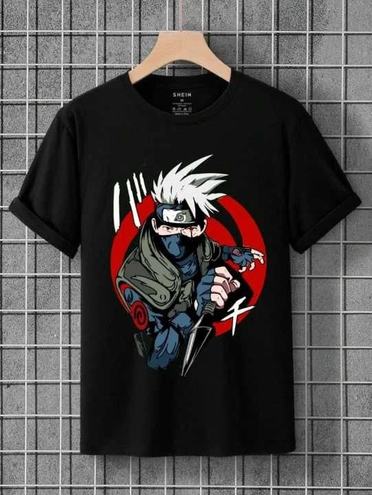 Personalized Anime 3D T-Shirt Custom Character Name Tee for Men Unisex