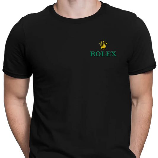 Rolex Style Graphic Tee Black Shirt Fans Gift For Everyday Wear