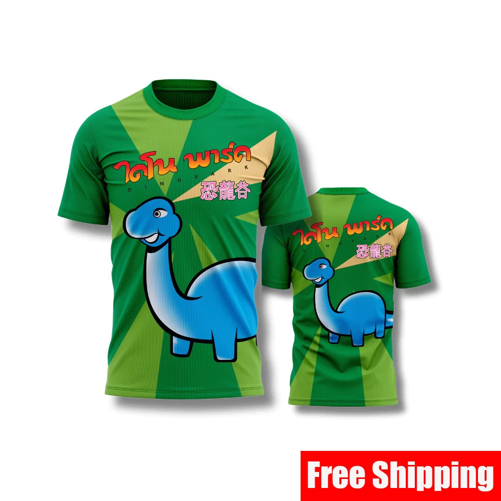 Dinopark Overprint Tee Shirt (IShowspeed Shirt in Thailand)