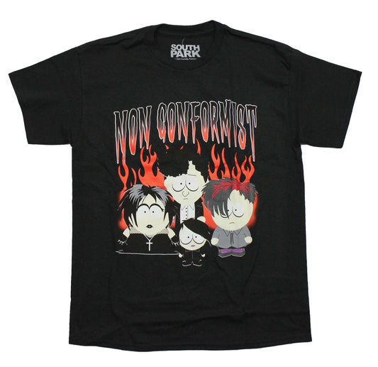 South Park New Adult T-Shirt -Goths Non Conformist Group