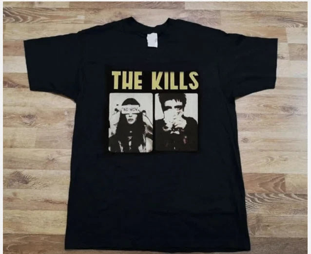 THE KILLS band T-Shirt, reprinted t-shirt, rock band t-shirt
