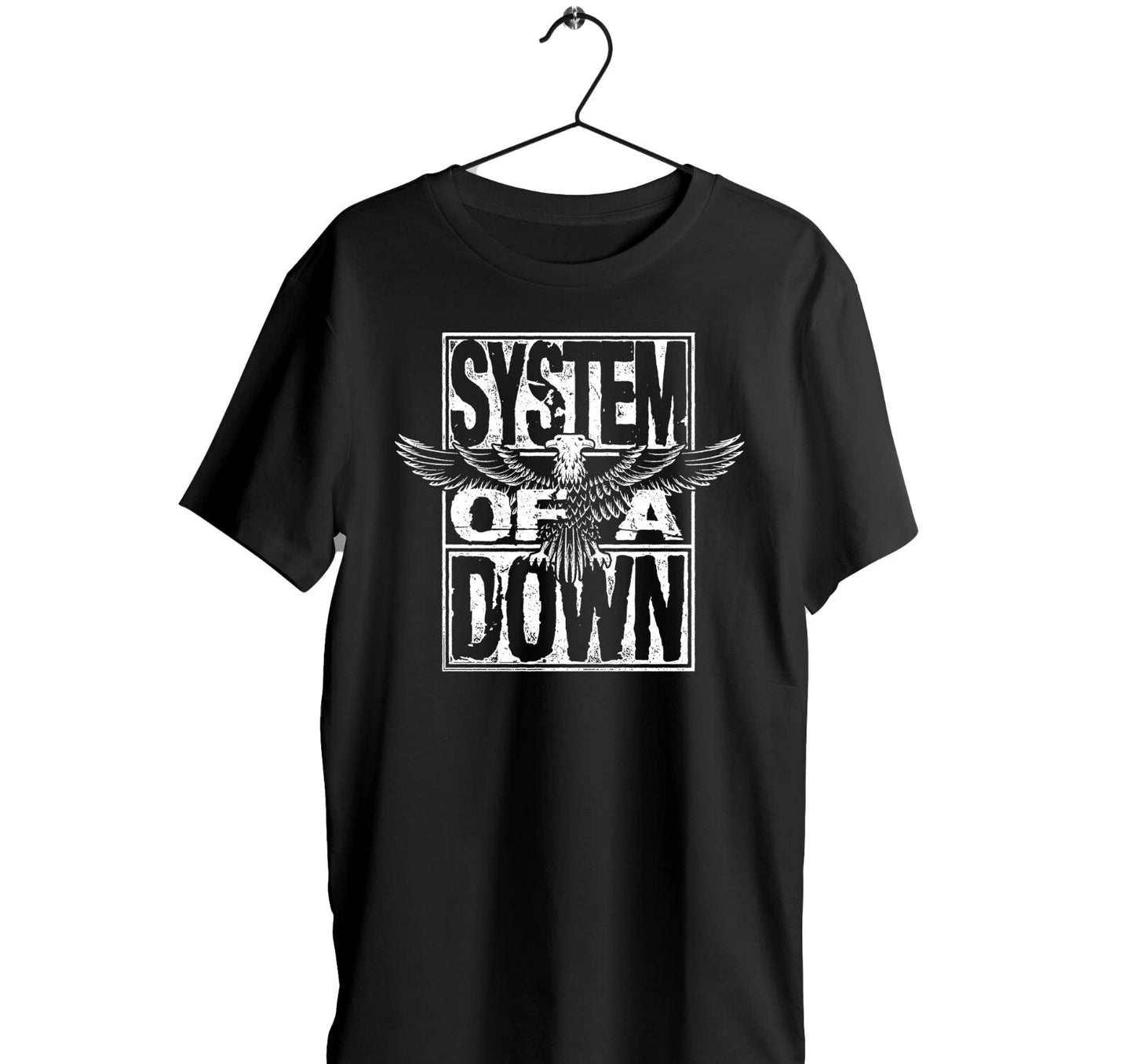 System of a Down black T-Shirt - breathable polyester - Progressive metal fans