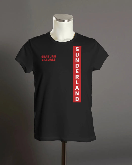 SUNDERLAND Seaburn Casuals T-Shirt | Hooligans Mackems Tyne Wear Black Cats